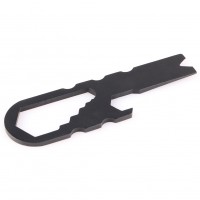 1PC Mini Stainless Steel Multi-functional Tool Bottle Opener Wrench Key Chain