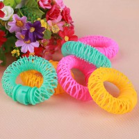 6PCS Donuts Curly Hair Curls Roller Hair Styling Tools Spiral Ringlets Circles