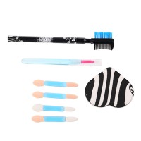 Professional 7in1 Disposable Makeup Brushes Tools Cosmetic Brushes Makeup Cotton