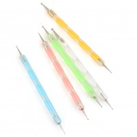 Nail Art  5PCS UV Gel Design Painting Pen Brush Set for Salon Manicure DIY Tool