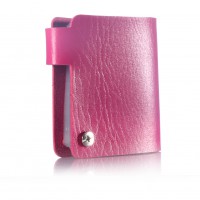 Mini Storage Cases PU Leather For Nail Stamp Plate Folder / Holders / Cases