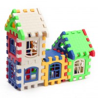 24pcs Baby Kid Children House Building Blocks Construction Developmental Toy Set