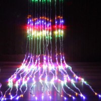 3 x 3M Water Flow String LED Waterfall Lights Wedding Party Background Decor AU