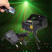 WT Multi-Function Remote Control Mini-Star Stage Light Red And Green Light EU