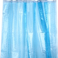 3D Water Cube Design Transparent Bathroom Shower Curtain Waterproof EVA Fabric