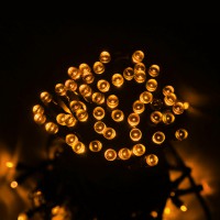 100 LEDs Solar Powered Light String Fairy Tree Light Outdoor Wedding Party Xmas