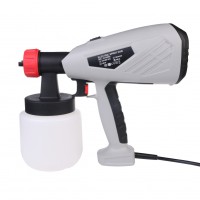Portable Lightweight 800W High Voltage Electric Paint White And Black Color ABS