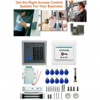 MJPT019 Single Door Access Kit RFID Door Entry Access Control system Kit Set