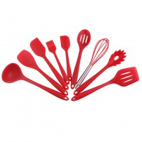 9 Sets of Silicone Kitchenware Utensil Set Silicone Non-Stick Pan Kitchenware