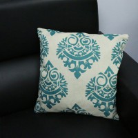 Comfortable Back Throw Sofa Cushion Pillow Cover Cotton Linen Home Decoration