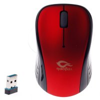 2.4GHz Wireless Mouse ABS Red