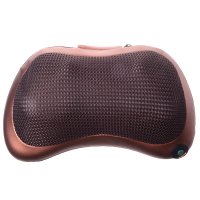 Multi Function Massager Cervical Vertebra Massager Cushion Pillow Car Use 4 Rollers
