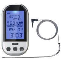 Extended Range Wireless Cooking Thermometer Thermal Transmitter Receiver