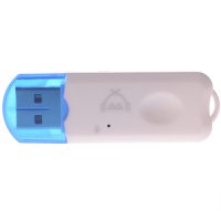 Car Bluetooth Adapter USB Bluetooth Audio Adapter Blue