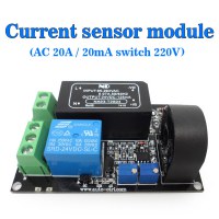 AC Sensor Module 20A / 20mA Switch Output AC 220V