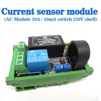 AC Sensor Module 20A / 20mA Switch Output AC 220V Unshelled Version