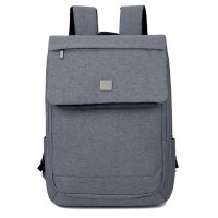  Unisex Business Casual Backpack Computer Shake-resistant Bag Gray