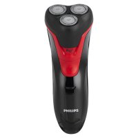 Men's Electric Shaver  Rechargeable Waterproof Dry/Wet Use Black