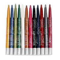 Eyeliner Eye Shadow Pencils Colorful 12 Pieces/pack Color No. Mix Colors