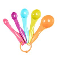  Measuring Spoon Set ABS Plastic 5-Piece 1ml, 2.5ml, 5ml, 7.5ml, 10ml
