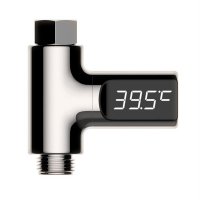 Passive LED Temperature Display Thermometer Smart Digital Shower Accessories