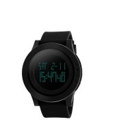 SKMEI 1142 Waterproof Men Military Sports Watch Silicone LED Digital Watch