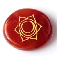 Reiki Chakra Healing Stones With Engraved Symbols Natural Irregular Crystal