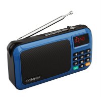 Portable Mini FM Radio Speaker Built-In Power Amplifier TF Card