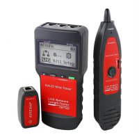 NF-8200 LCD Display RJ45 Wire Cable Length Tester Ethernet Network Line Finder