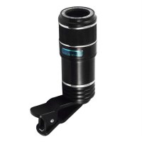 Universal 12X Zoom Mobile Phone Telescope Long Focus Monocular Camera Lens