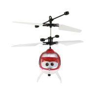 Infrared Induction Plane Aircraft Flying Toys LED Light Floating Flight Toys