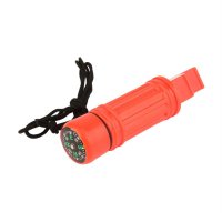 5 in 1 Multi-function Emergency Survival Compass Whistle Camping Tool