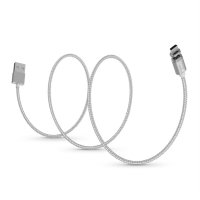 WSKEN Magnetic Charge Cable For Android Mini X-Cable LED Metal Adapter Charger