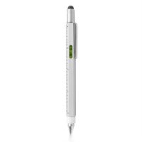 Multifunction Ballpoint Pen Screwdriver Stylus Ruler Leveler Scale Pen Tool