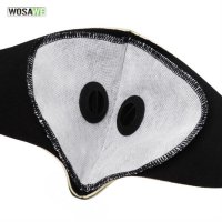 Outdoor Cycling Mask Activated Carbon Bicycle Riding Half Face Mask