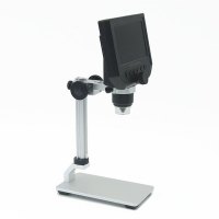 1-600X 4.3-Inch 3.6MP LCD Screen Digital Video Microscope With Metal Stand