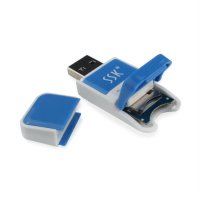 SSK SCRS022 Micro-SD Card Reader High Speed USB2.0 Support TF Mini Card Reader