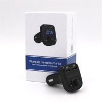Bluetooth Car MP3 Player FM Transmitter Dual USB Charger Support TF Card