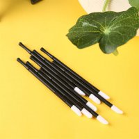 100pcs/lot Disposable Makeup Lip Brushes Lipstick Brush Pen Gloss Cosmetic