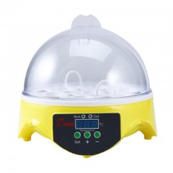 Unique Automatic 7 Eggs Turning Incubator Chicken Hatcher Temperature Control