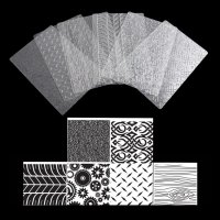 6PCS Tyre Texture Mats For Sugar Craft Decoration Cake Mold Baking Tools