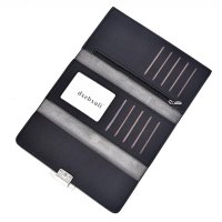 Elegant Lady Wallet Multi Card Slot Purse Tri-Fold Design Long Clutch Handbag