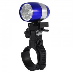 6 LED Cycling Bicycle Head Front Flash Light Warning Lamp Safety Waterproof