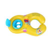 New Safe Swimming Ring for Baby Bath Neck Float Mother-child Play Swim ring