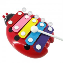 Xylophone Keyboard Musical Instrument Educational Rhythm Stick With 5 Key Type