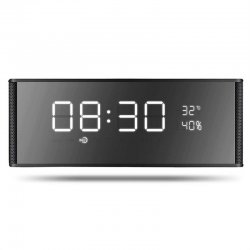Bluetooth 3.0 Speaker with Alarm Clock FM Radio 3.5mm AUX Input