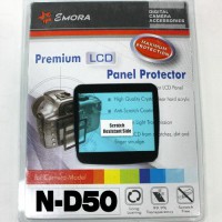 Emora Premium LCD Screen Panel Protector for Nikon D50