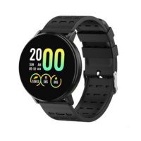 119plus smart bracelet movement meter heart rate sleep monitoring bracelet spot dual-color watchband gray