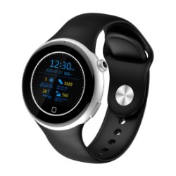 The C5 smartwatch has a round screen for heart rate, sleep protection, uv monitoring and voice control