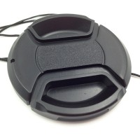 2PCS 77mm Center Release lens Cap with Keeper
